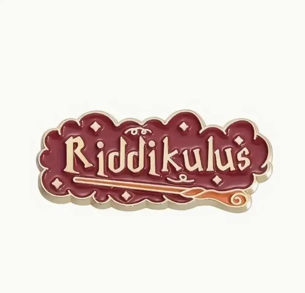 Harry Potter Riddikulus Charm Remus Lupin Enamel Pins 105-4